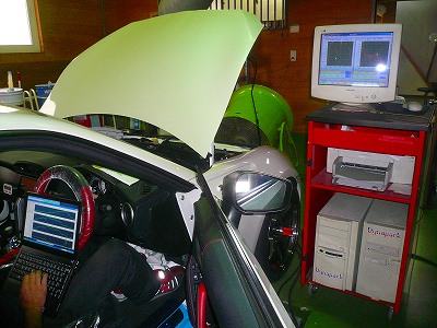クリックすると拡大します。 86 現車セッティング取材&富士S/W取材、、、準備
