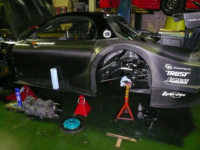 クリックすると拡大します。 TA−2 テスト後メンテ その1