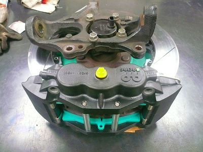 クリックすると拡大します。 デモ8−2号機 フロントブレーキ&ガレージセール
