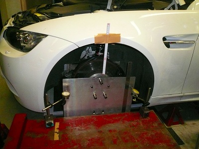 ＢＭＷ　Ｅ９２　Ｍ３　ジオメトリー計測